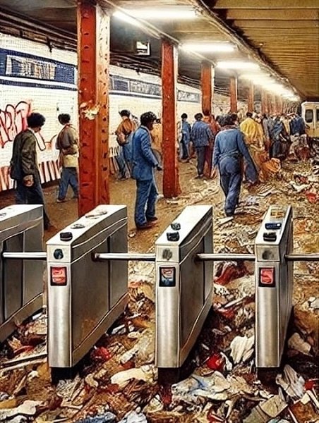 Теория разбитых окон. Не баян, а напоминание. В 1980-х годах Нью-Йорк представлял собой адский ад. ...