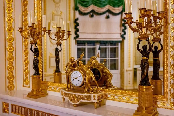 Впервые за 80 лет в «Царском селе» открыли комнату Екатерины II. Интерьеры воссоздавали пять лет. ... - 2
