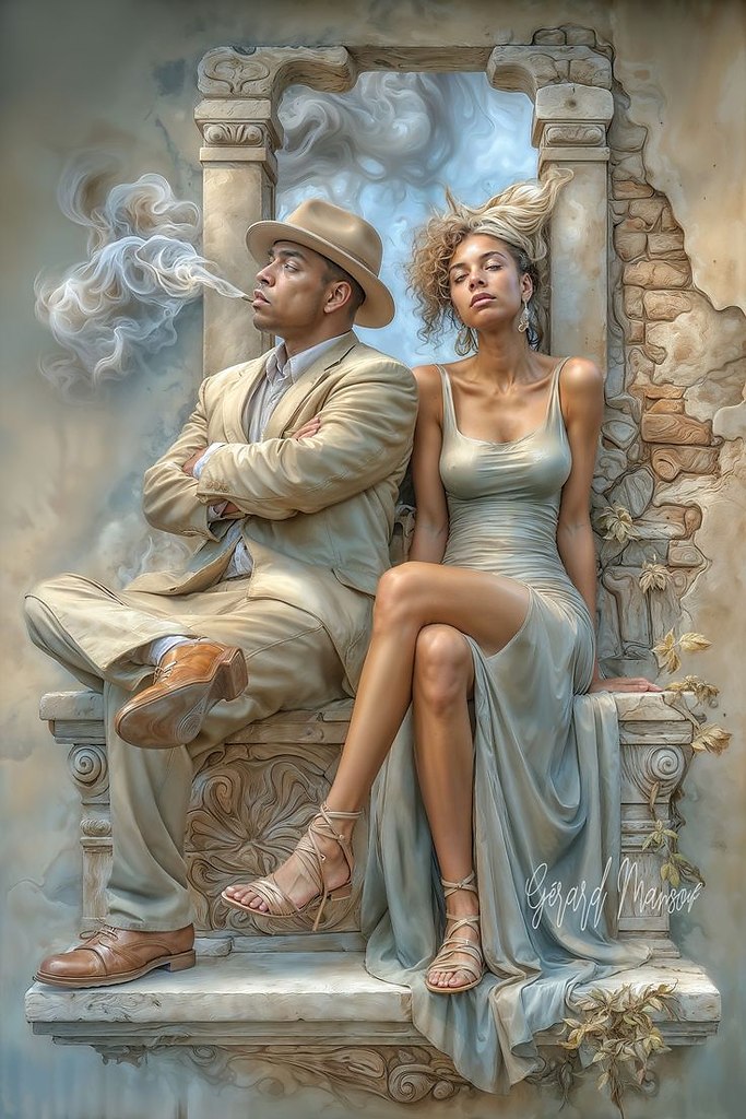 Целый месяц я репетировал перед зеркалом как буду с ней знакомиться. Очаровательно улыбался, ровно ...