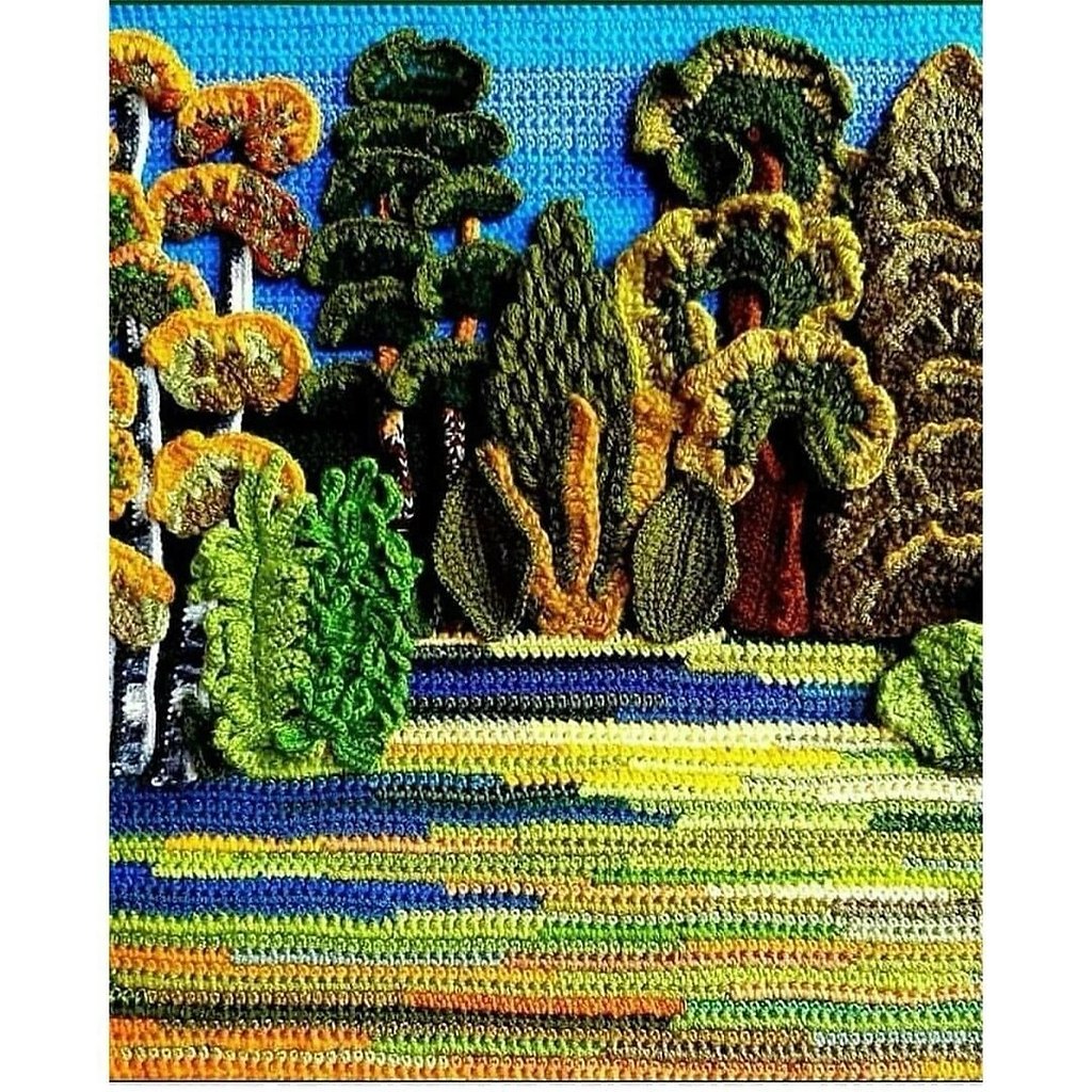 Кто бы мог подумать, что из обычных нитей и крючка можно создавать такие завораживающие, живые ... - 3