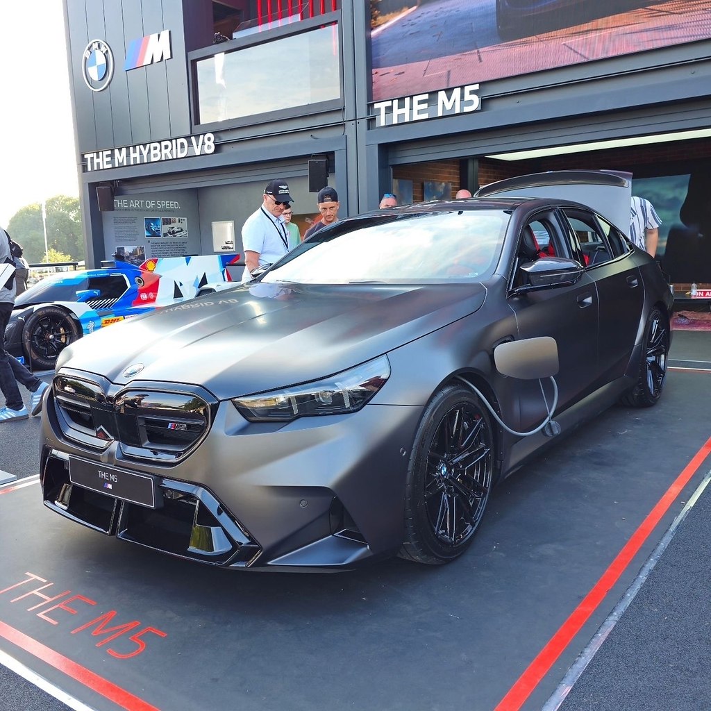 #BMW #M5 (#G90)  #GoodwoodFestivalOfSpeed. - Frozen Deep Grey (P7X) - Red/ Black ... - 5