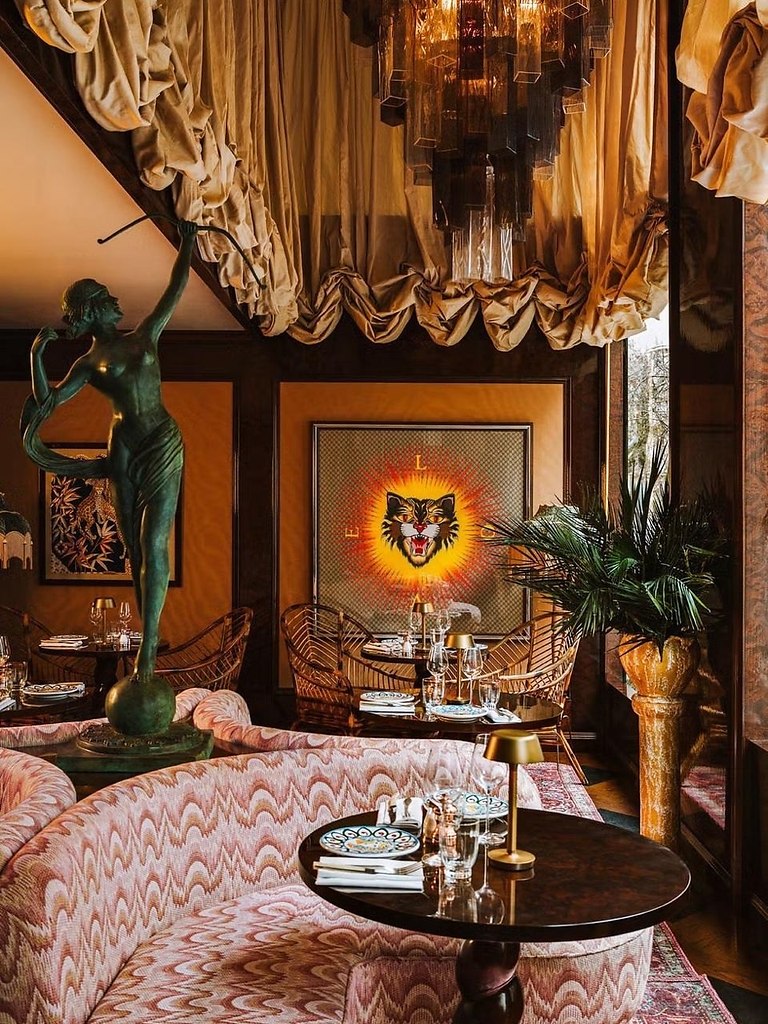 Итальянская эстетика 1970-х в Барселоне: ресторан Gloria Ostera.В новом ресторане Gloria Ostera ... - 4