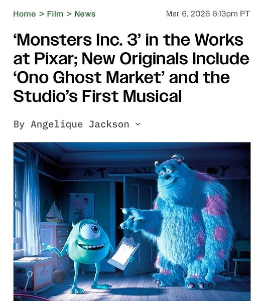 Pixar ������� ����������� �������� 3�. ����������� ���������� ����������� ��� � ���������� � ����� ...