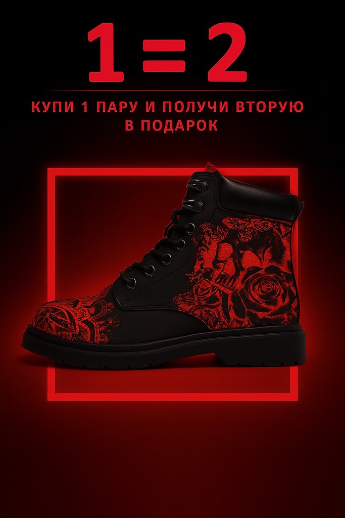 При покупке одной пары - вторая в подарок.С октябрьскими скидками вся наша зимняя обувь по 1699!Для ... - 3