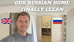 ENGLISH RUSSIAN FAMILY HOME | Post floods our home is finally clean. Can we move back in soon?