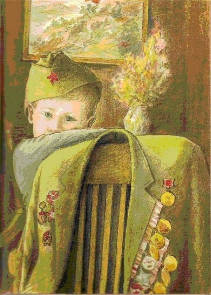 ЭТО ДАВНО БЫЛО. У МОЛОДОЙ ВДОВЫ РОДИЛСЯ РЕБЁНОЧЕК, МАЛЬЧИК. А МУЖ СЛАВИК ГЕРОЙСКИ ПОГИБ НА СЛУЖБЕ, ...