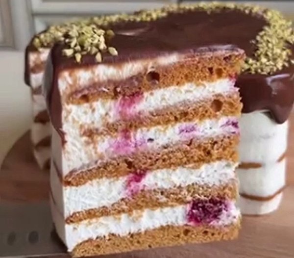 Приглашаем Вас на наш ТГ-канал: https://t.me/recepty_cake.посмотреть рецепт торта КАРАМЕЛЬНАЯ ... - 2
