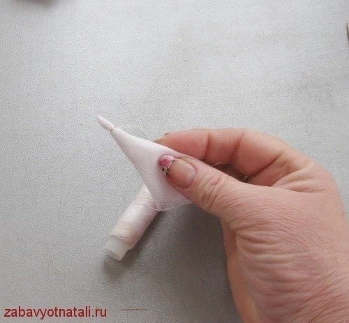 Маленькая баба Яга по мотивам народных кукол - 4