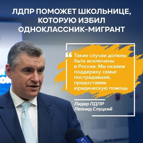 Школьник-мигрант избил девочку в Свердловской области: ЛДПР окажет помощь пострадавшей! В ...