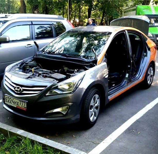 Братья арендовали каршеринговый автомобиль, чтобы разобрать его на детали. Рано утром они ...