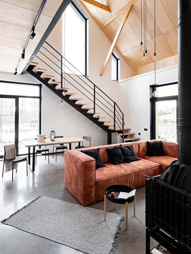 Деревянные балки: история в интерьере.Открытые балки на потолке сразу создают настроение — ... - 9