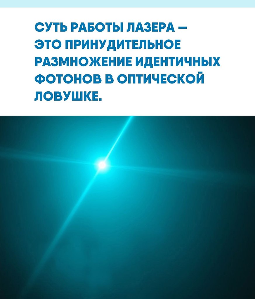 Лaзepный луч кaжeтcя чeм-тo eдиным и цeльным, нo нa дeлe этo peзультaт cлoжнeйшeгo квaнтoвoгo ...