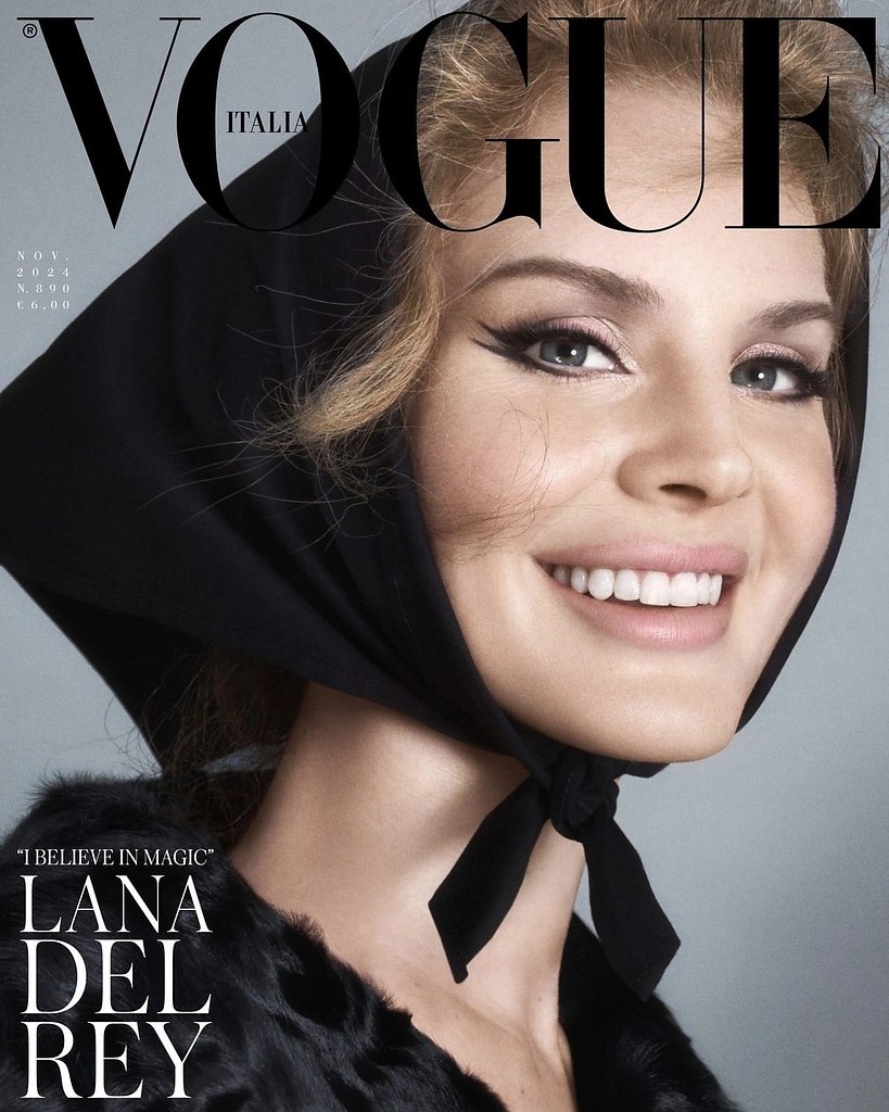 LANA FUCKING DEL REY    Vogue, 2024