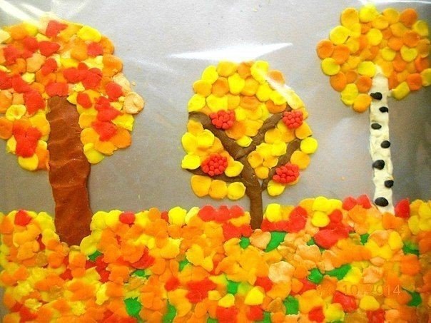 Лепка из пластилина. Осень. - 6