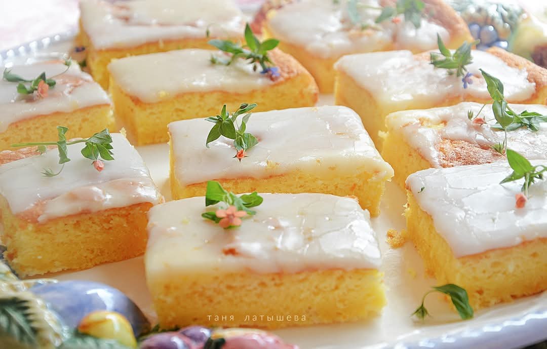АПЕЛЬСИНОВЫЕ ВОЗДУШНЫЕ ПИРОЖНЫЕ... Очень вкусный и очень нежный торт, получаются как пирожные! И ...