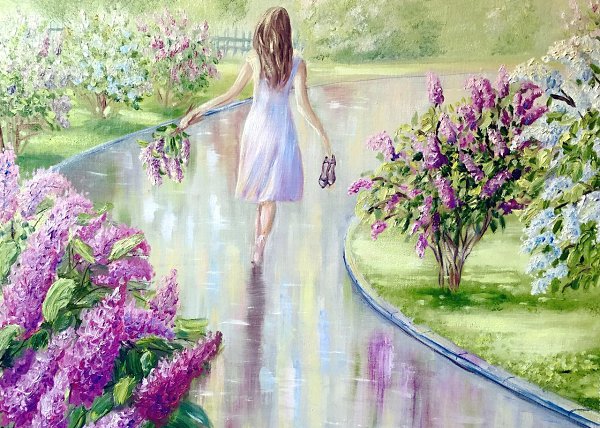 Не уходи, весна, побудь еще. Не отнимай туман садов цветущих. Мне лето обещает рая кущи, А обовьёт ...