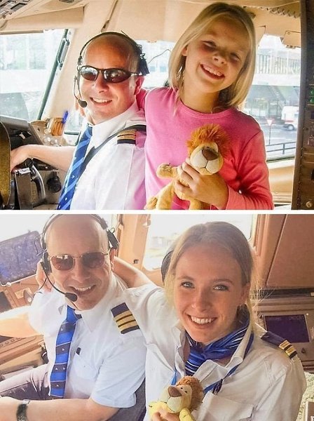 А Вы когда-то пробовали повторить свои детские фотографии - 4