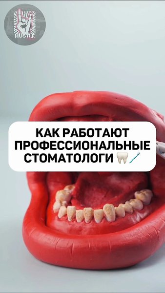 КАК РАБОТАЮТ ПРОФЕССИОНАЛЬНЫЕ СТОМАТОЛОГИ