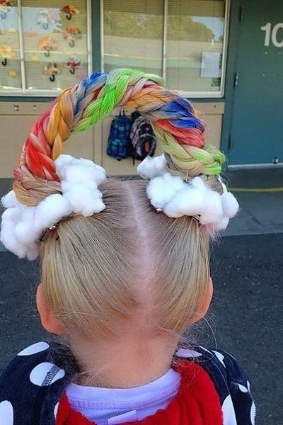 Безумные причёски детей, сделанные родителями - 4
