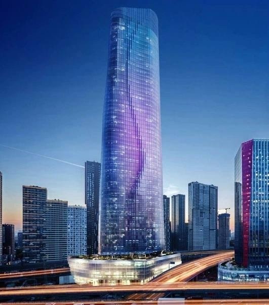 Вблизи «Москва-Сити» возведут новый небоскрёб TOP Tower. Его высота составит 299 метров и будет ...