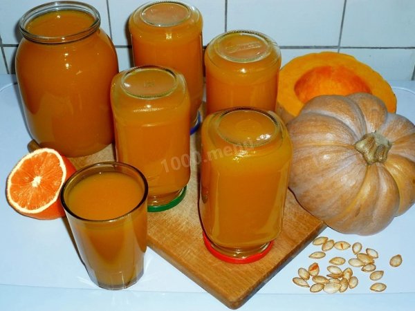 ТЫКВЕННЫЙ СОК С АПЕЛЬСИНОМ. .Для любителей тыквы, этот рецепт станет настоящей находкой!Обязательно ...