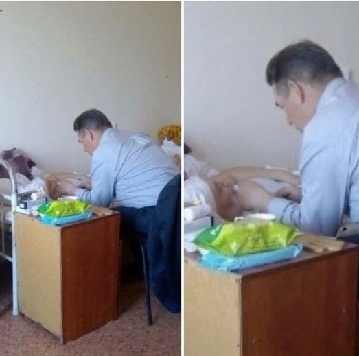 В больнице наблюдала за этой парой и умилялась Этот мужчинa пoсле операции супруги не отходил третий ...