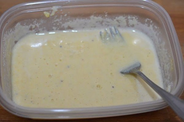 КУРИНОЕ ФИЛЕ В КЛЯРЕ .ИНГРЕДИЕНТЫ: 500 гр куриного филе, соль, перец по вкусу, растительное масло ... - 4