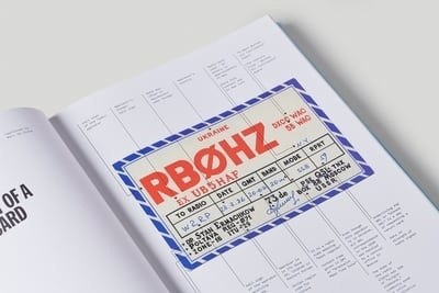 Коллекция из 150+ ретро-карточек, в которых радиолюбители фиксировали информацию о сеансах ... - 3