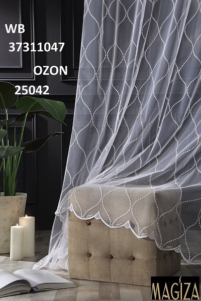 Необычный Тюль для Вашего дома от бренда ... - 7
