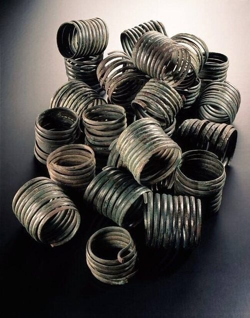 Платежная система "Медная спираль", XX — XVII вв. до нашей эры.Во время археологических ...