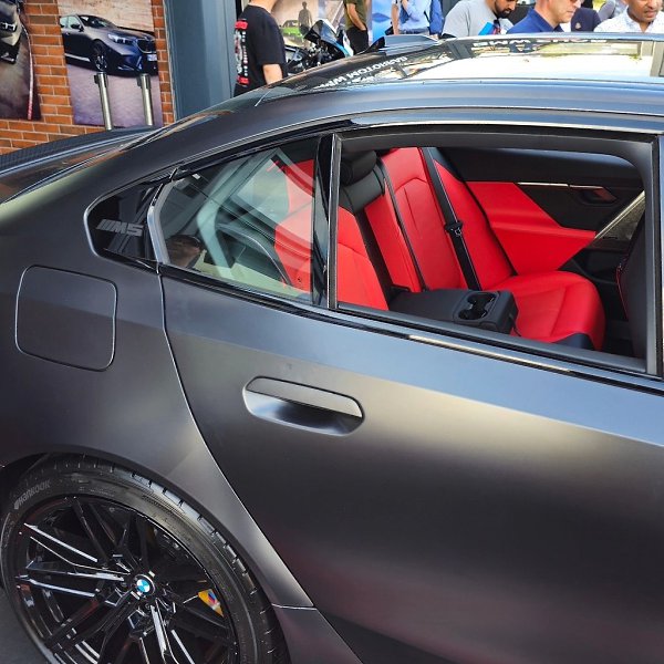 #BMW #M5 (#G90) на #GoodwoodFestivalOfSpeed.Кузов - Frozen Deep Grey (P7X)Интерьер - Red/ Black ... - 8