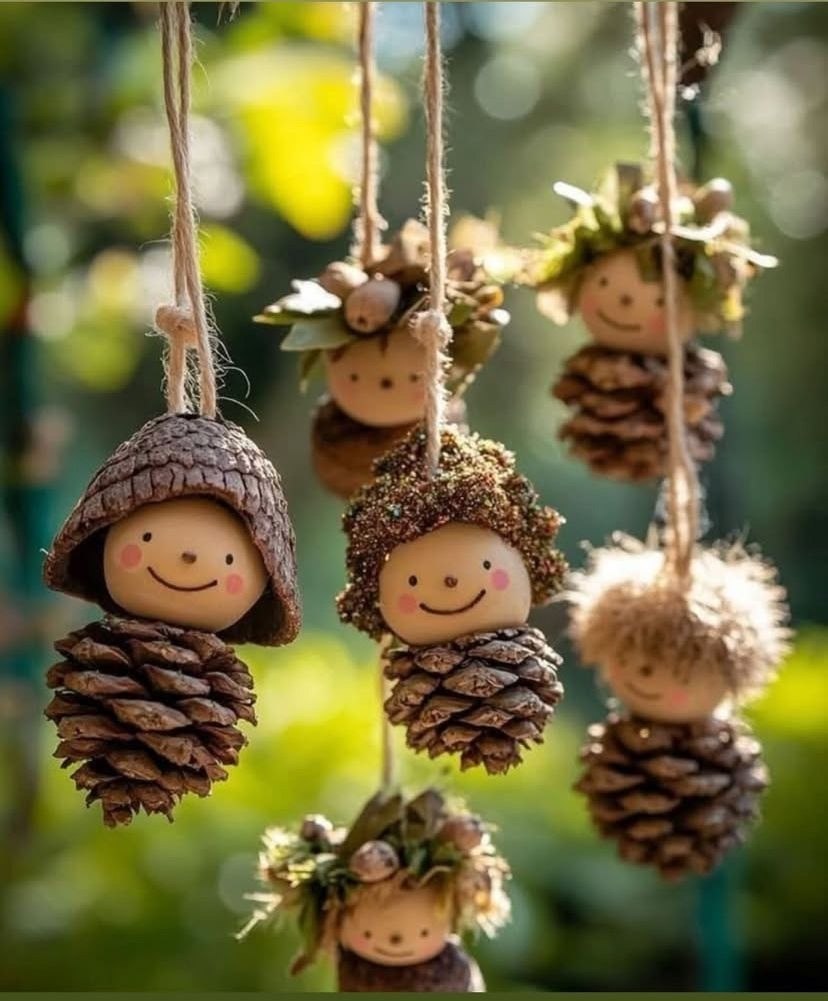 Эти декоративные изделия из природных материалов — настоящее воплощение уюта и тепла ручной работы. ... - 5