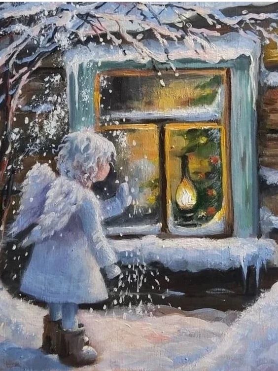 Сегодня День снежных ангелов ”*°•..•°*”.Снежные ангелы – это такие специальные ангелы, которые ...