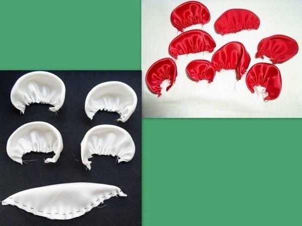 ТЕХНИКА ИЗГОТОВЛЕНИЯ КРУЧЕНОЙ РОЗЫ.Такие розы можно использовать для украшения свадебных нарядов, ... - 4