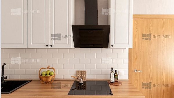 Кухня за 44 300 руб. для Елены из Санкт-Петербурга. Угловой гарнитур отлично вписался в помещение, в ... - 6