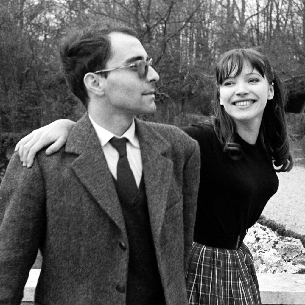 Anna Karina & Jean-Luc Godard.   -         ...