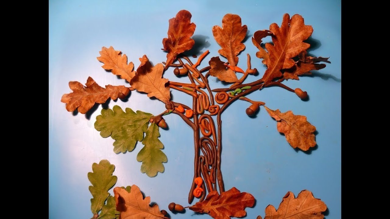 Лепка из пластилина. Осень. - 5