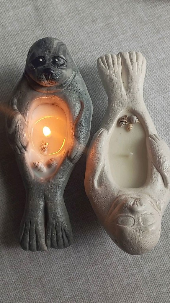 Подсвечники ручной работы в виде морских обитателей — это не просто декор, а настоящее искусство. ... - 4