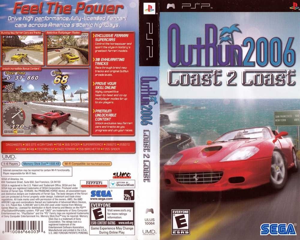    .OutRun 2006: Coast 2 Coast  PSP -    , ... - 3