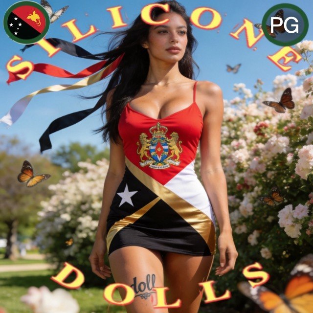 196. Silicone dolls ����� � ����� ������ Papua New Guinea PG - 38