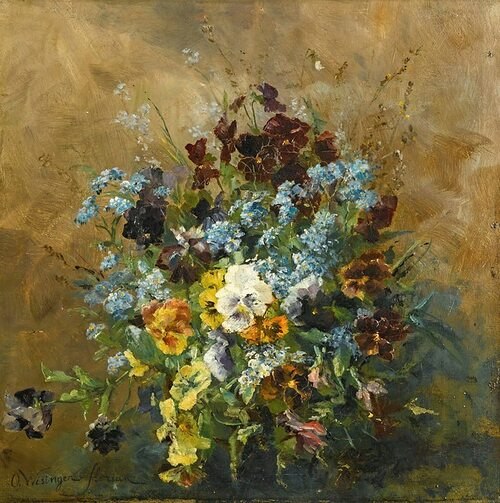 Австрийская художница: Ольга Визингер-Флориан (Olga Wisinger-Florian, 1844 - 1926 - 6