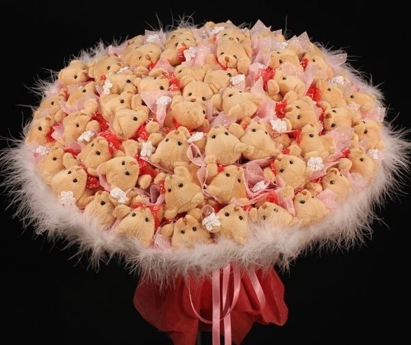 Мастер-класс: букет из игрушек - 8