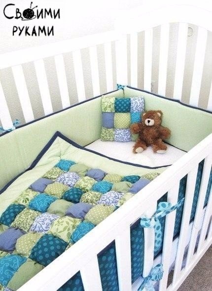 Декор детской кроватки своими руками