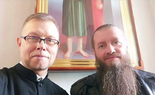 Общеепархиальное пасхальное богослужение священства благовещенской епархии. Редкие дни, когда ... - 3