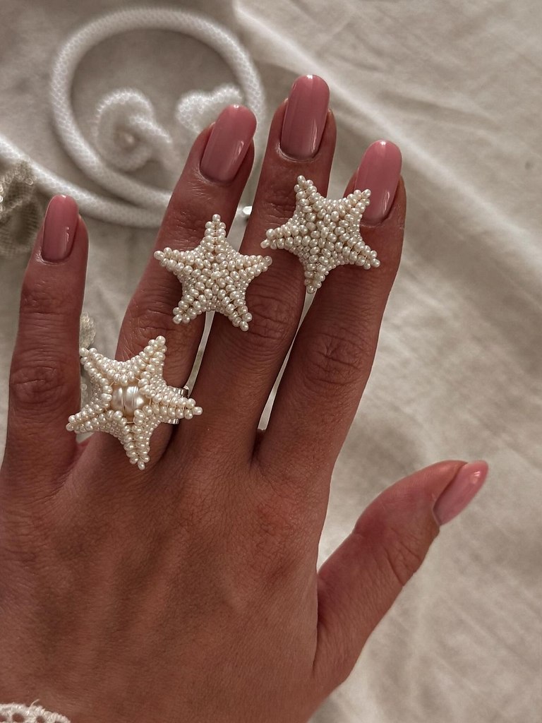 Морская история в каждом кольце.Украшения в виде звёзд — это не просто акцент, а целая эстетика. Они ... - 2