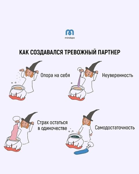 Что ищет человек, который испытывает тревогу в отношениях?