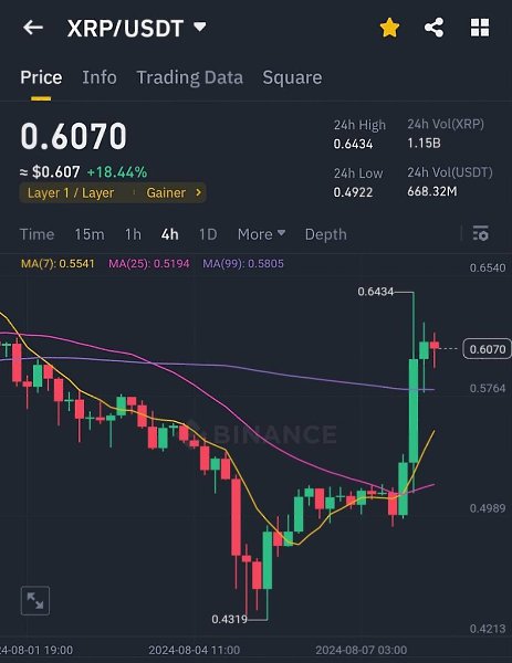 Ripple победил SEC в суде, XRP — не ценная бумага. Дело закрыто а сам токен вырос на 30%. Суд ...
