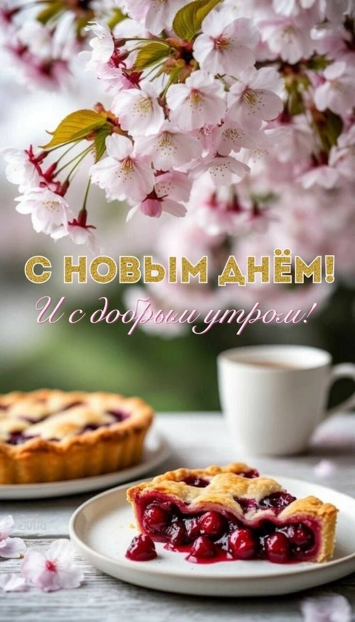 7 Мая... Среда... Доброе утро! | Утро привыкло быть главным, Оно просыпается первым... Утро доброе ...