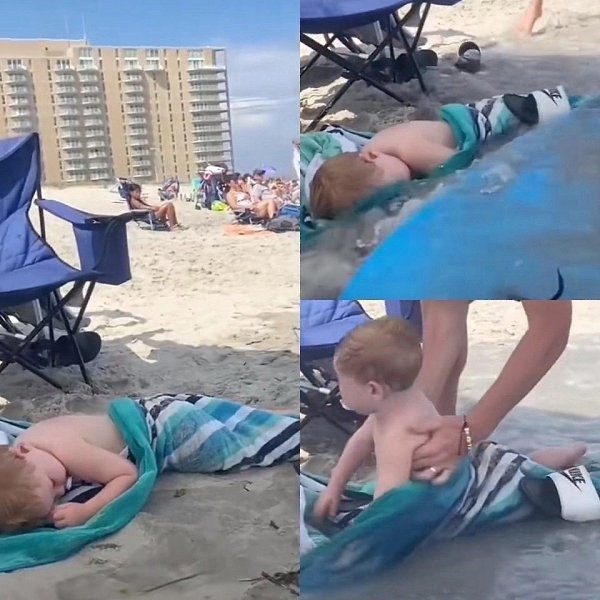 Когда у тебя горе родители, и тебя забыли на пляже возле воды