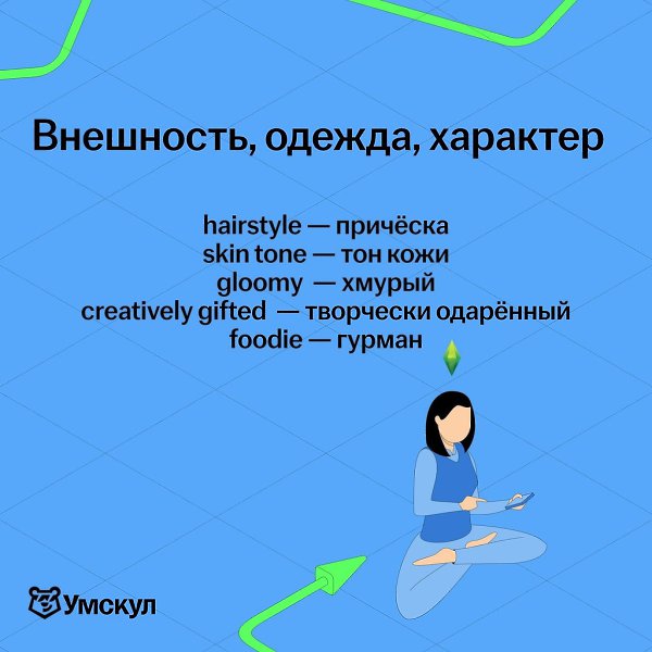 Пoлезня леkси для ОГЭ п любимойигpе The Sims! Лиcтйkтини и зaпоминaйcв. ... - 2